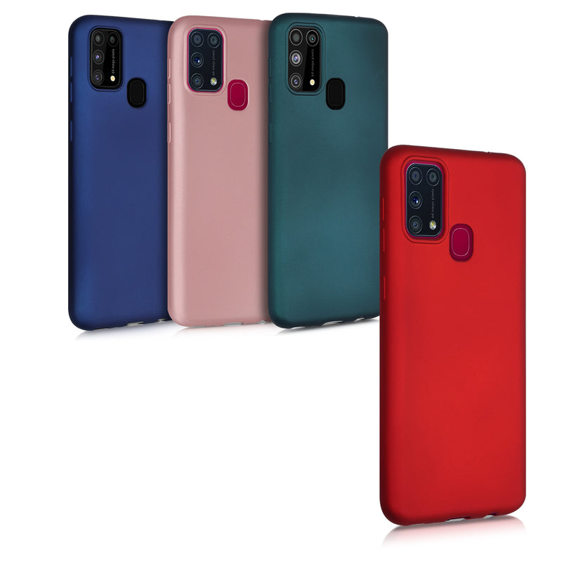 kwmobile Phone Case for Samsung Galaxy M31 Case Silicone Protective Cover