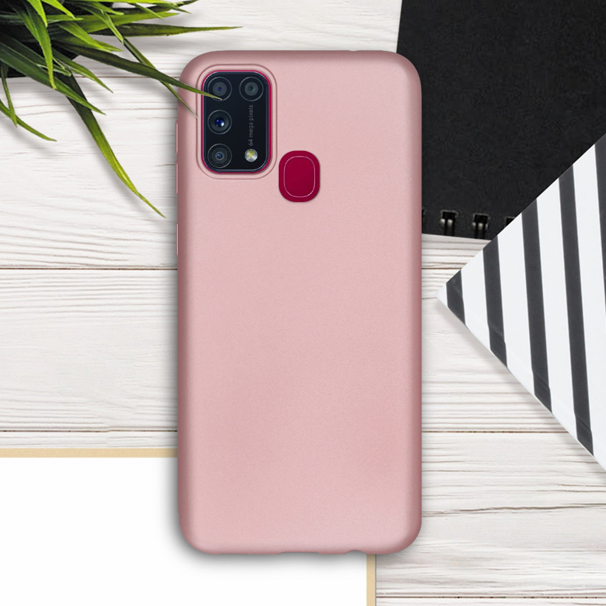 kwmobile Phone Case for Samsung Galaxy M31 Case Silicone Protective Cover