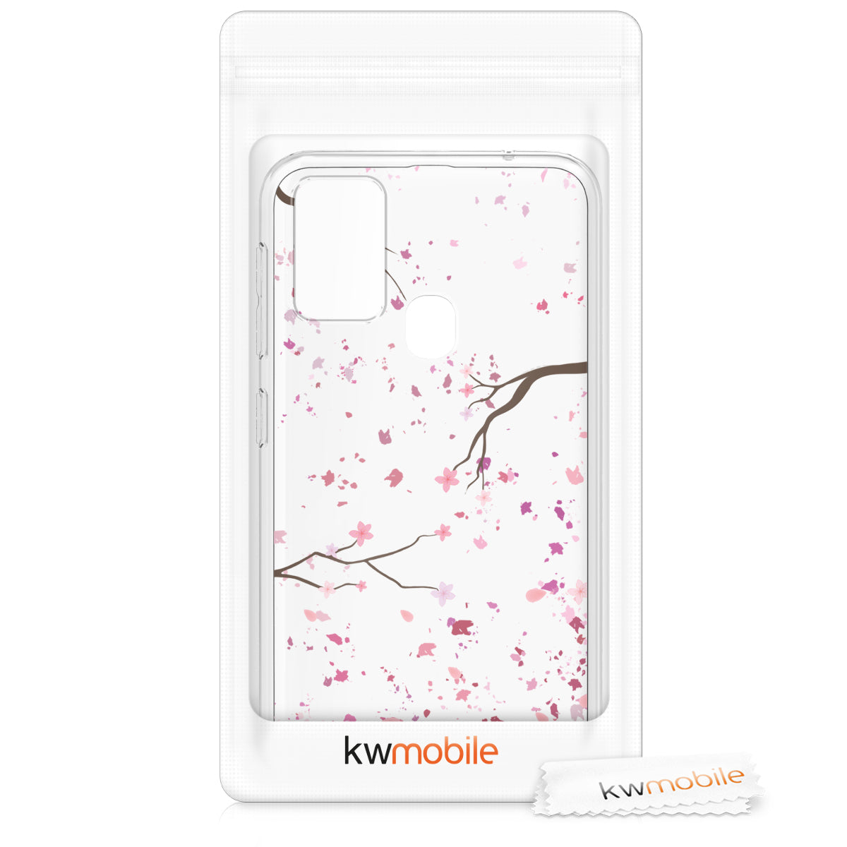 kwmobile Case Compatible with Samsung Galaxy M31 - Silicone transparent