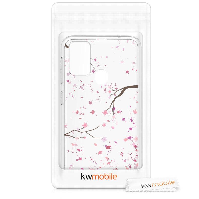 kwmobile Case Compatible with Samsung Galaxy M31 - Silicone transparent