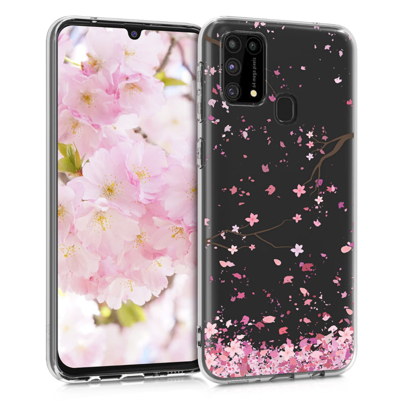 kwmobile Case Compatible with Samsung Galaxy M31 - Silicone transparent