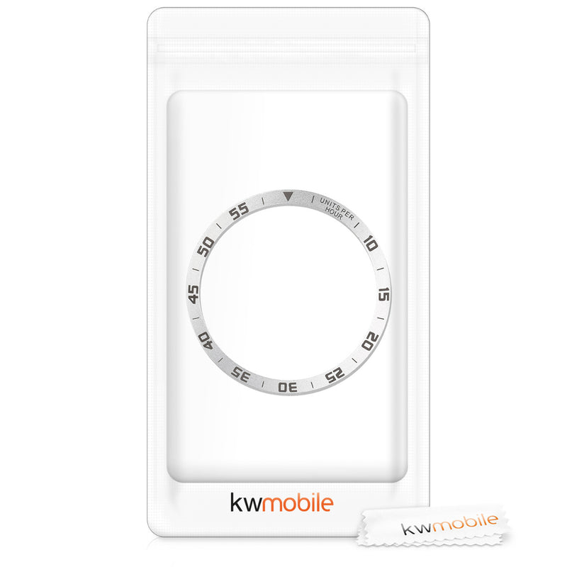 kwmobile Protective Bezel Ring compatible with Samsung Galaxy Watch / Galaxy Gear S3 Frontier & Classic Fitness Tracker