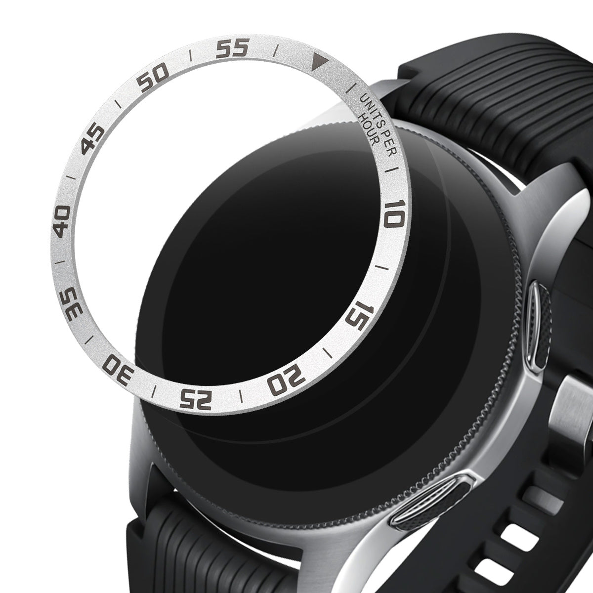 kwmobile Protective Bezel Ring compatible with Samsung Galaxy Watch / Galaxy Gear S3 Frontier & Classic Fitness Tracker