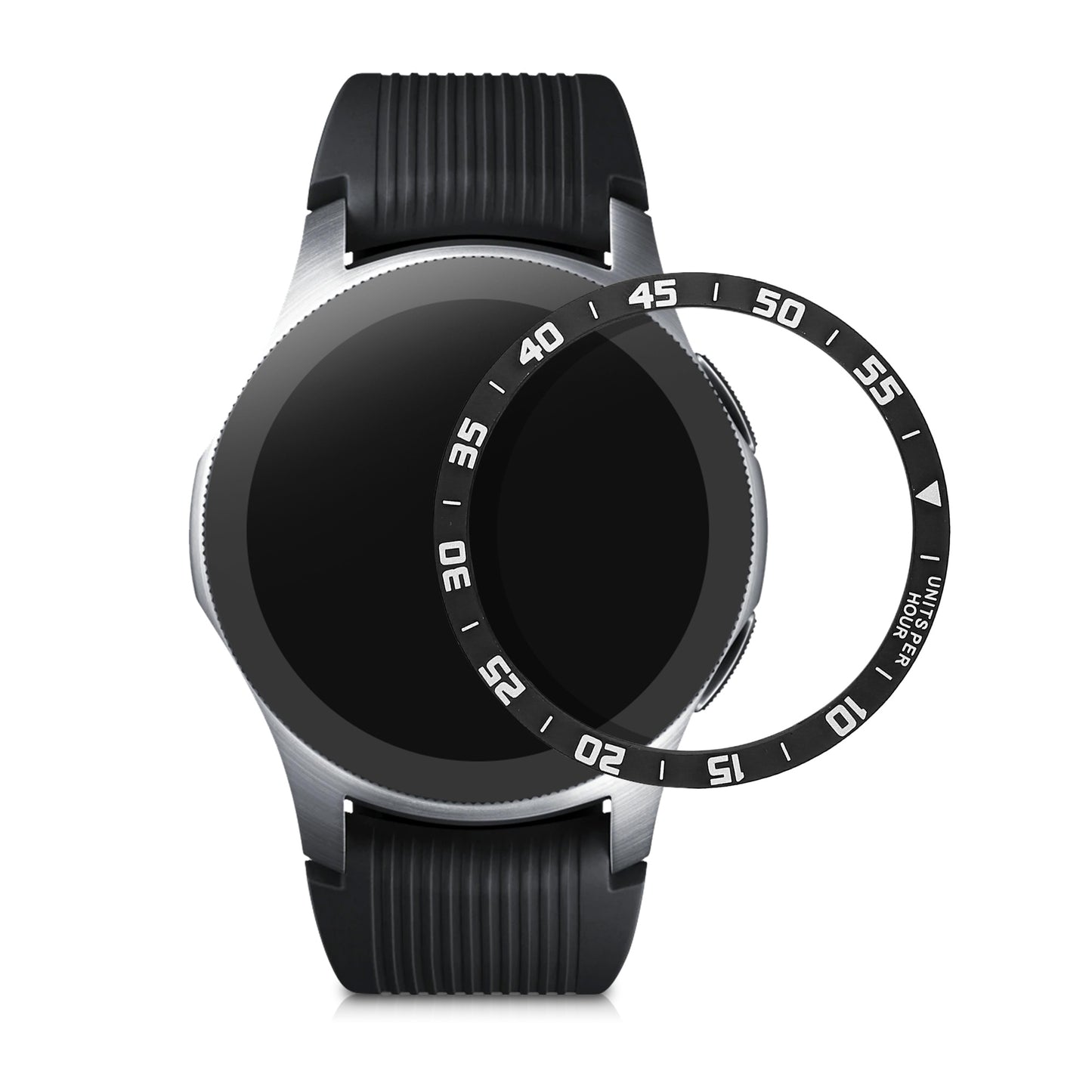 kwmobile Protective Bezel Ring compatible with Samsung Galaxy Watch / Galaxy Gear S3 Frontier & Classic Fitness Tracker