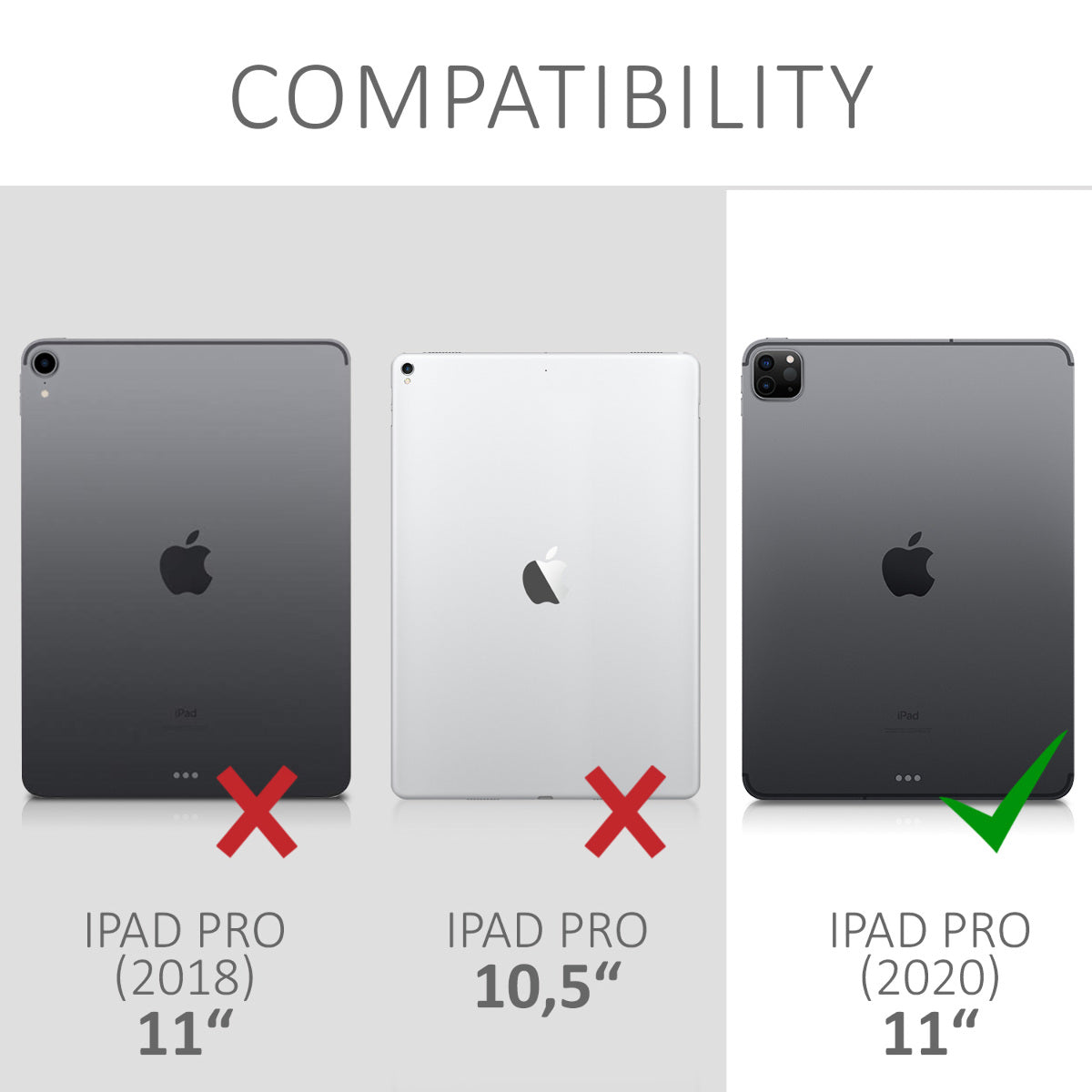 2x Screen Protector compatible with Apple iPad Air 5th Gen (2022) / iPad Pro 11" (2020)