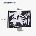 kwmobile Case compatible with Apple iMac 21.5" - with Pocket for Apple Magic Keyboard, Magic Mouse and Cable
