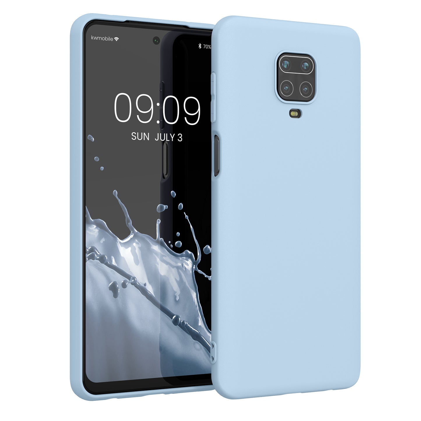 kwmobile Phone Case for Xiaomi Redmi Note 9S / 9 Pro / 9 Pro Max - Wireless Charging - Protective Cover