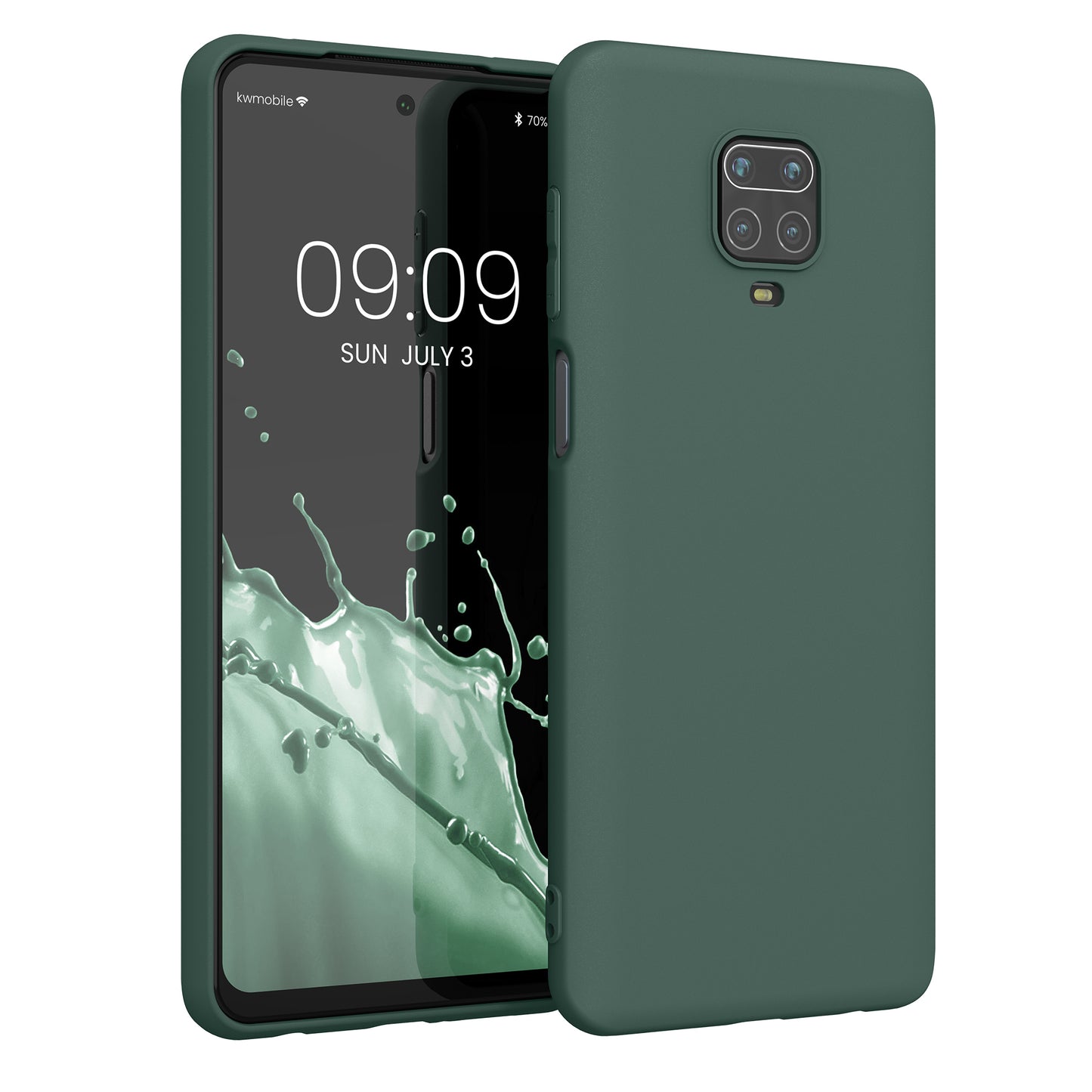 kwmobile Phone Case for Xiaomi Redmi Note 9S / 9 Pro / 9 Pro Max - Wireless Charging - Protective Cover