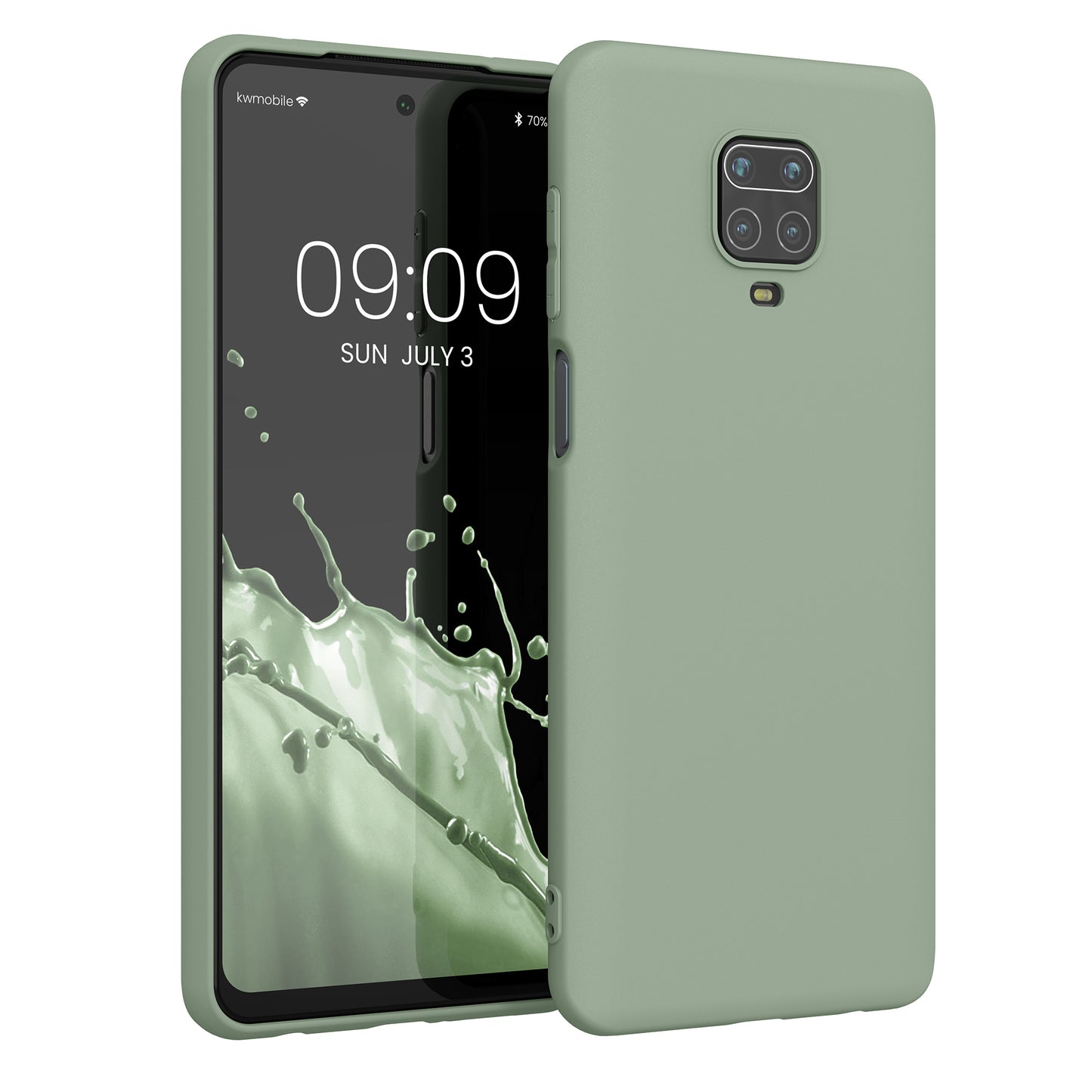 kwmobile Phone Case for Xiaomi Redmi Note 9S / 9 Pro / 9 Pro Max - Wireless Charging - Protective Cover