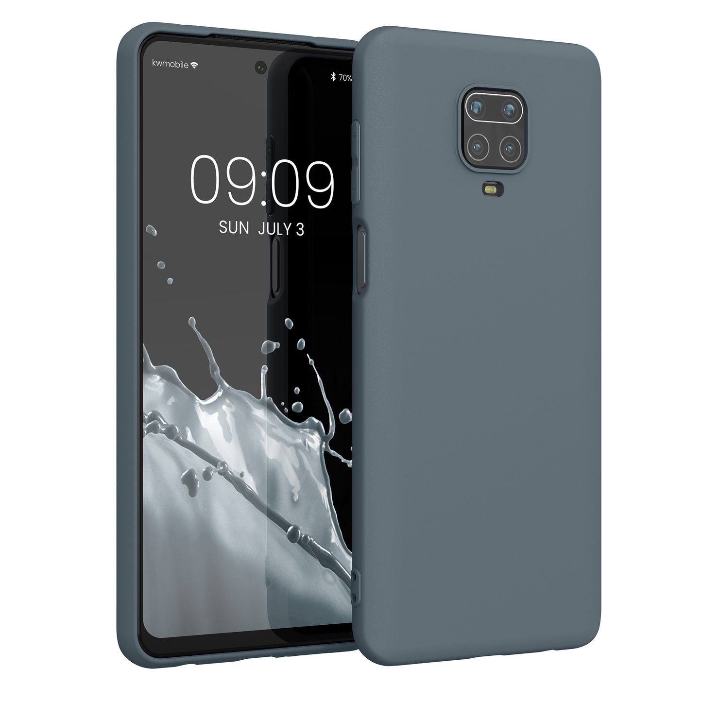 kwmobile Phone Case for Xiaomi Redmi Note 9S / 9 Pro / 9 Pro Max - Wireless Charging - Protective Cover