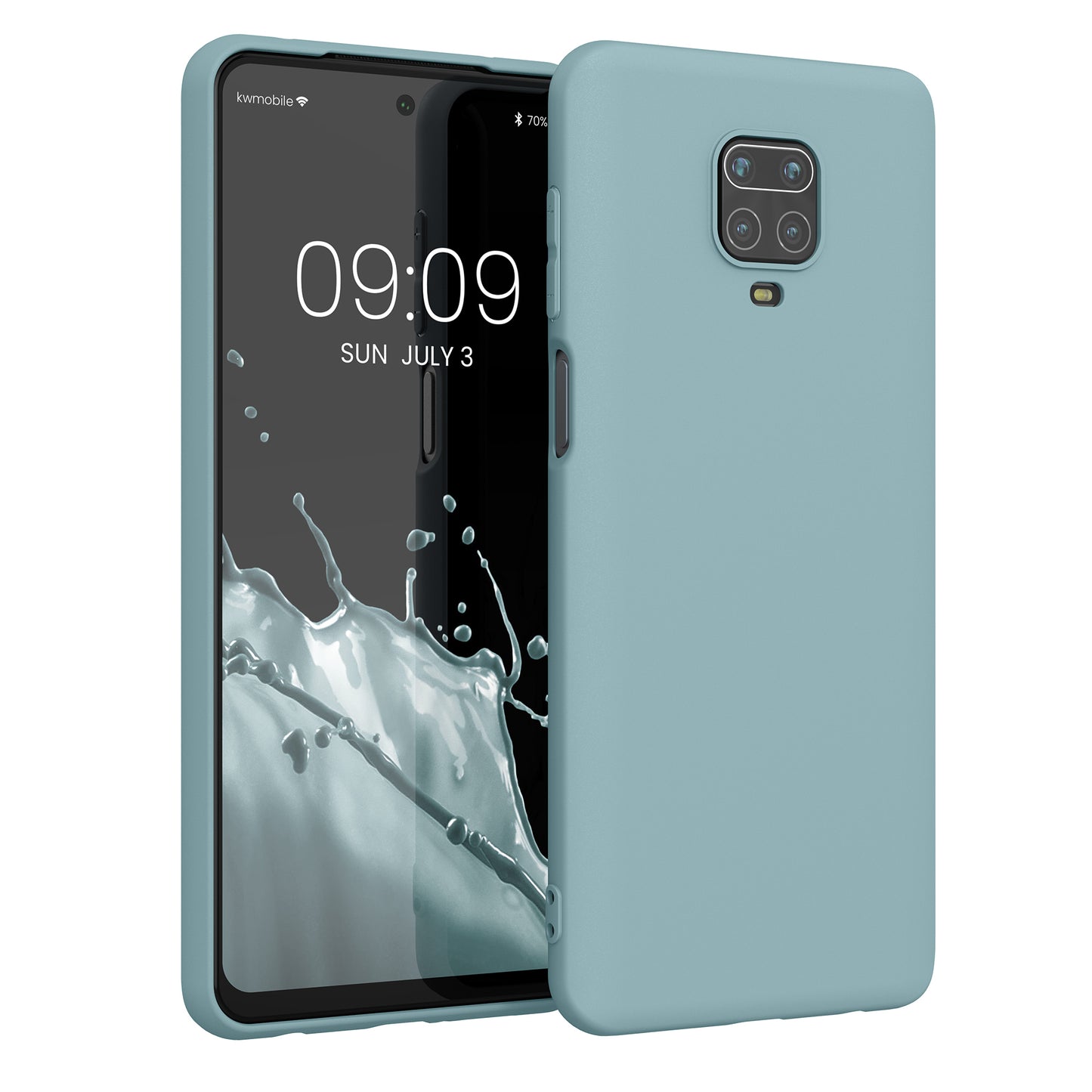 kwmobile Phone Case for Xiaomi Redmi Note 9S / 9 Pro / 9 Pro Max - Wireless Charging - Protective Cover