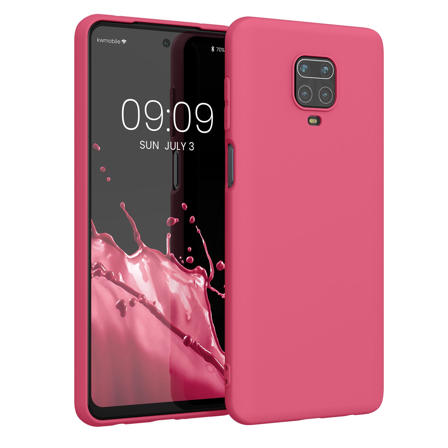 kwmobile Phone Case for Xiaomi Redmi Note 9S / 9 Pro / 9 Pro Max - Wireless Charging - Protective Cover