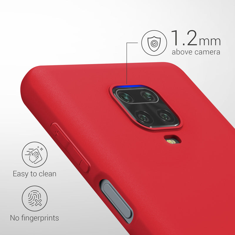 kwmobile Phone Case for Xiaomi Redmi Note 9S / 9 Pro / 9 Pro Max - Wireless Charging - Protective Cover