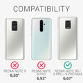 kwmobile Phone Case for Xiaomi Redmi Note 9S / 9 Pro / 9 Pro Max - Wireless Charging - Protective Cover
