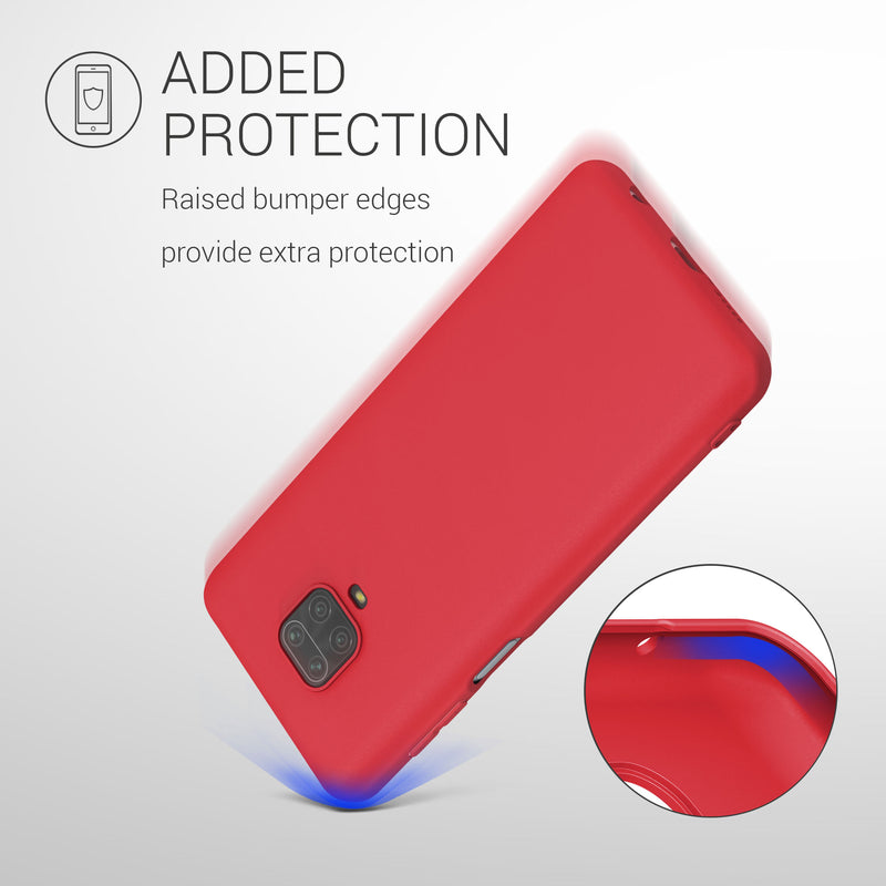 kwmobile Phone Case for Xiaomi Redmi Note 9S / 9 Pro / 9 Pro Max - Wireless Charging - Protective Cover