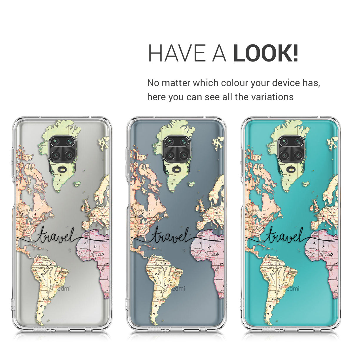 kwmobile Case Compatible with Xiaomi Redmi Note 9S / 9 Pro / 9 Pro Max - Silicone Cover transparent