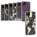 kwmobile Case kompatibel mit Google Pixel 4a - Hülle Silikon transparent Wildblumen Ranke Mehrfarbig Transparent Mehrfarbig  [dsg06]