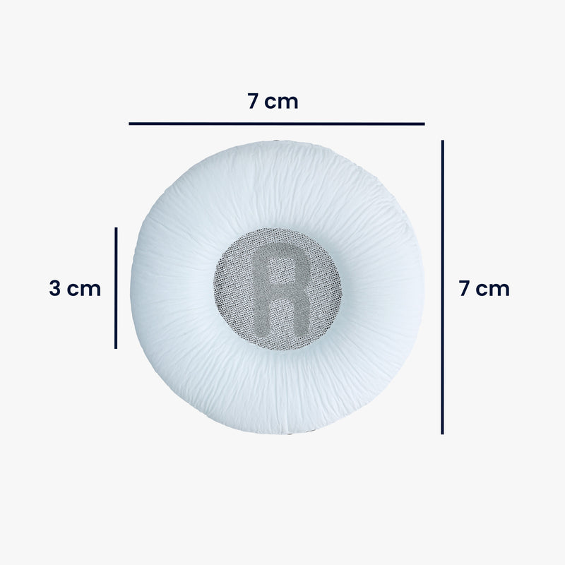 kwmobile Ear Pads for JBL Tune 600 / 500BT / 510BT / 520BT / 450 Ear Cushions Replacement Parts Headphone Replacement Pads Over Ear Headphones