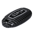 kwmobile Car Key Cover compatible with Hyundai 3-Button Car Key Keyless Go Hard Case Protective Cover Key Case