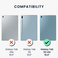 kwmobile Case Compatible with Samsung Galaxy Tab S6 Lite (2024/2022/2020) Tablet Cover