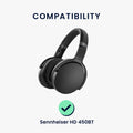 kwmobile Ear Pads for Sennheiser HD450BT / HD350BT Earpads Replacement Headphone Spare Parts Headphone Replacement Pads for Over-Ear Headphones