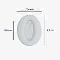 kwmobile Ear Pads for Sennheiser HD450BT / HD350BT Earpads Replacement Headphone Spare Parts Headphone Replacement Pads for Over-Ear Headphones