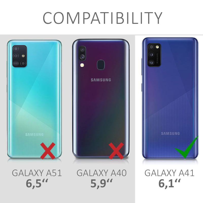 kwmobile Phone Case for Samsung Galaxy A41 - Wireless Charging - Protective Cover