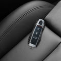 kwmobile Car Key Shell compatible with Porsche 3-Button Car Key (Keyless Only) Hard Case Protector Key Fob Cover