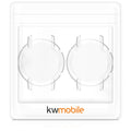 kwmobile Screen Protector for Huawei Watch GT2 (42mm) Fullbody Display Cover Set