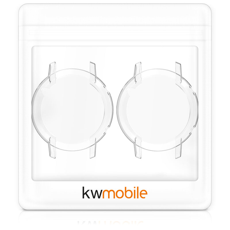 kwmobile Screen Protector for Huawei Watch GT2 (42mm) Fullbody Display Cover Set