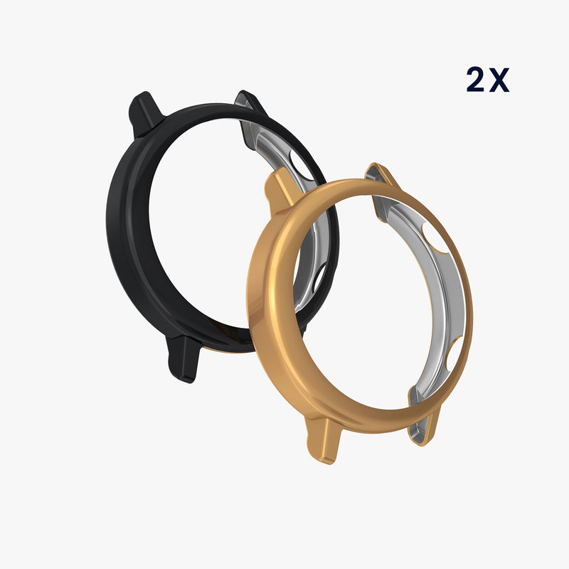 kwmobile Screen Protector for Huawei Watch GT2 (42mm) Fullbody Display Cover Set