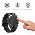 kwmobile Silicone Case for Huawei Watch GT2 (46mm) Protective Cover Full Body Display Cover Set