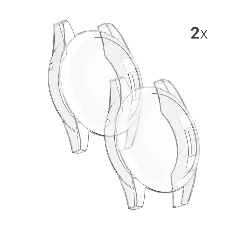 kwmobile Silicone Case for Huawei Watch GT2 (46mm) Protective Cover Full Body Display Cover Set
