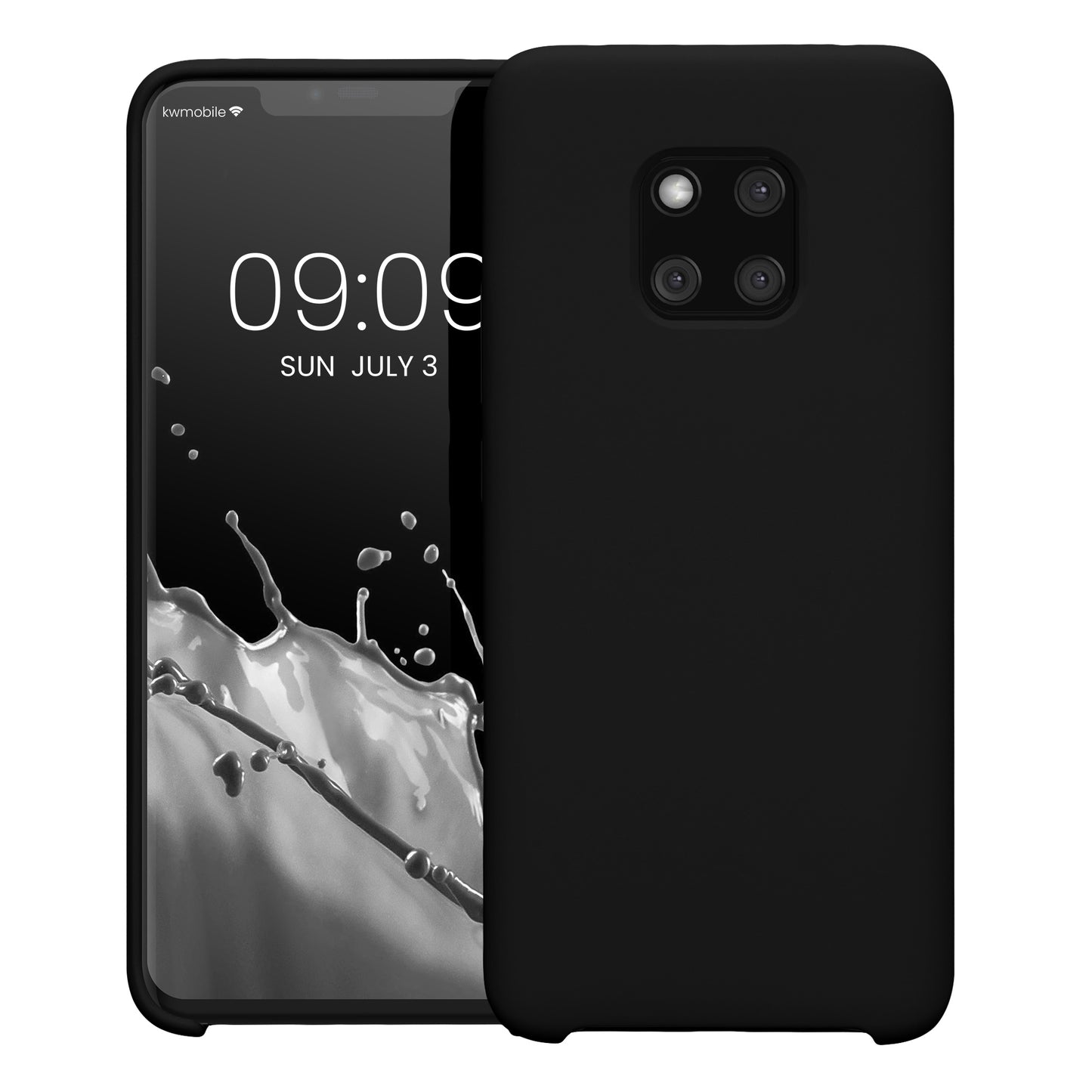 kwmobile Phone Case for Huawei Mate 20 Pro Case - Silicone - Wireless Charging - Protective Cover