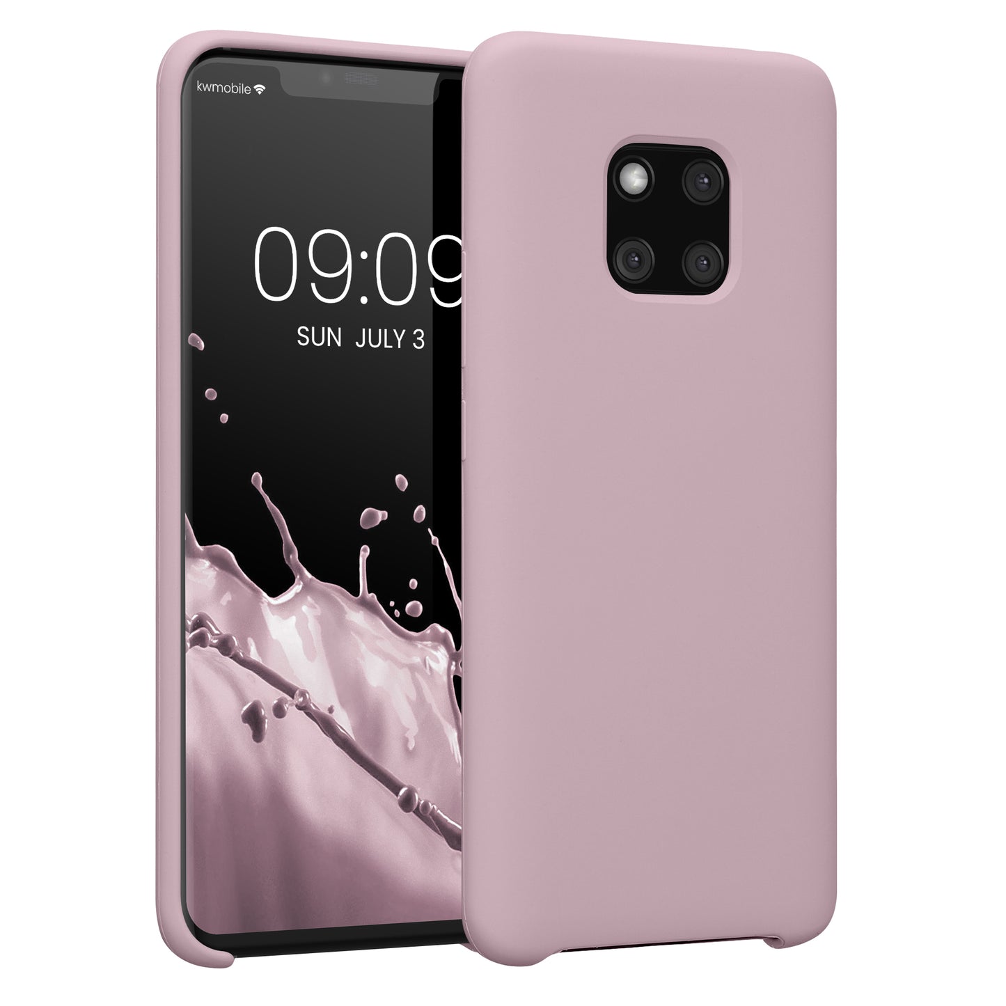 kwmobile Phone Case for Huawei Mate 20 Pro Case - Silicone - Wireless Charging - Protective Cover