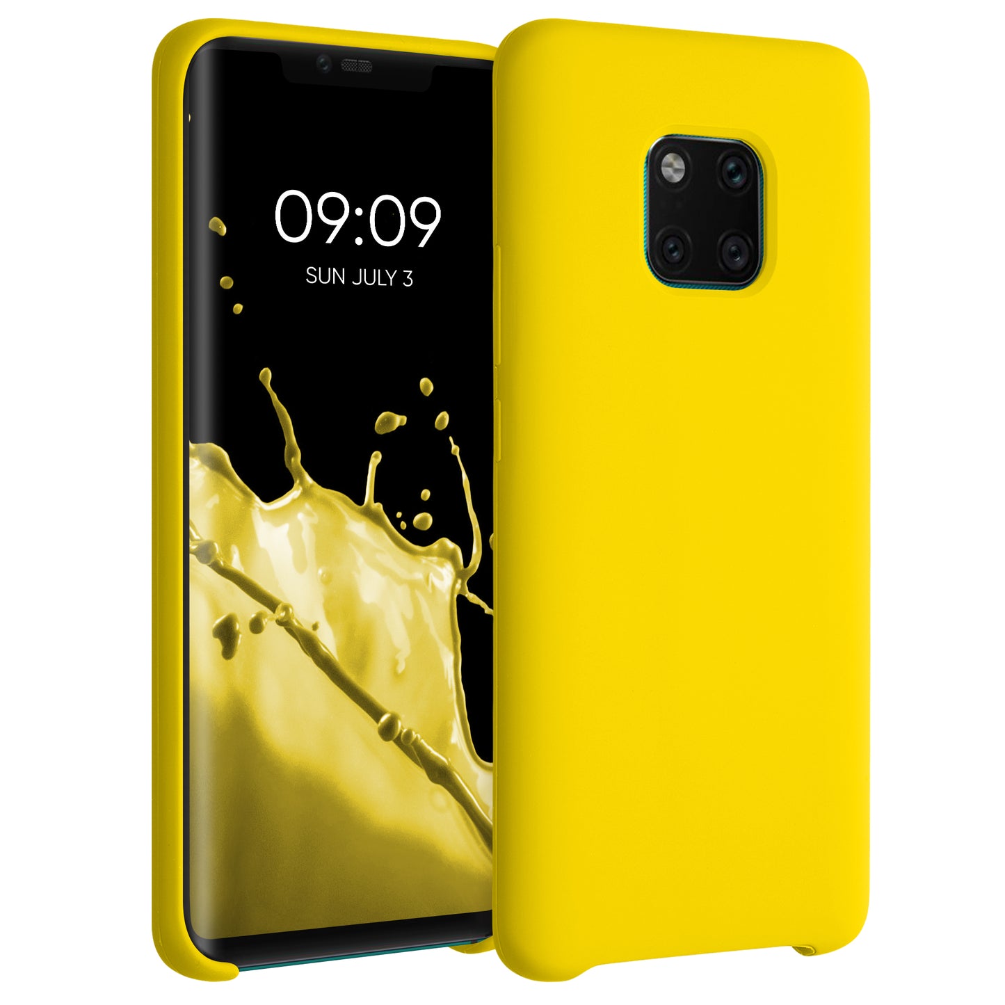 kwmobile Phone Case for Huawei Mate 20 Pro Case - Silicone - Wireless Charging - Protective Cover
