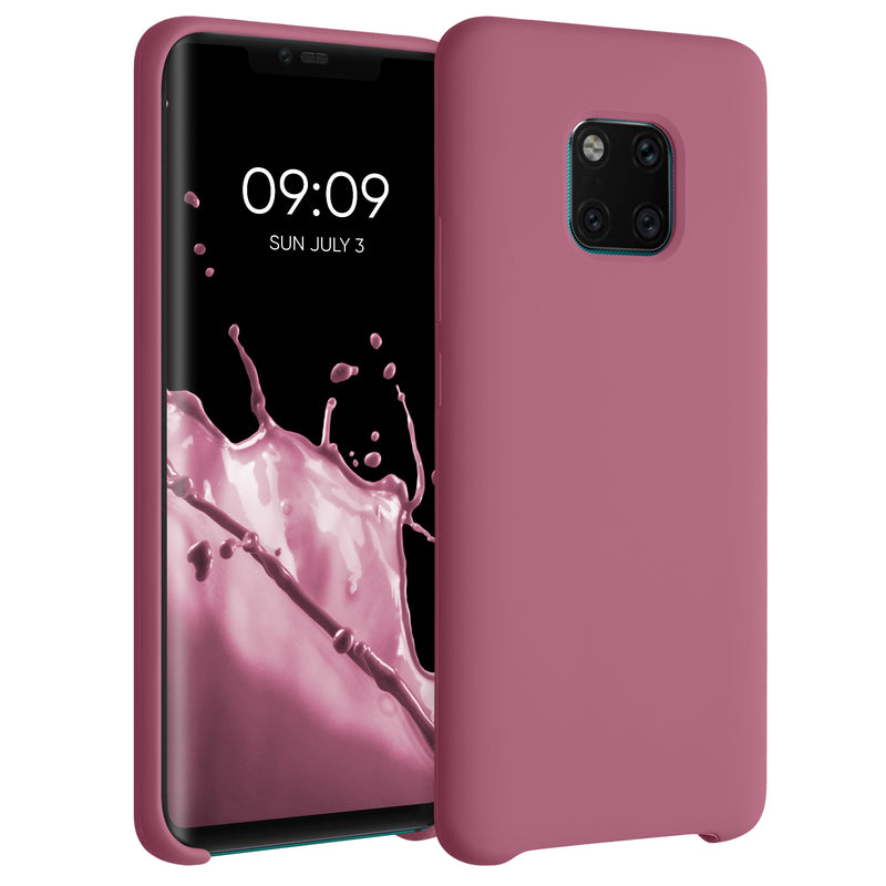 kwmobile Phone Case for Huawei Mate 20 Pro Case - Silicone - Wireless Charging - Protective Cover