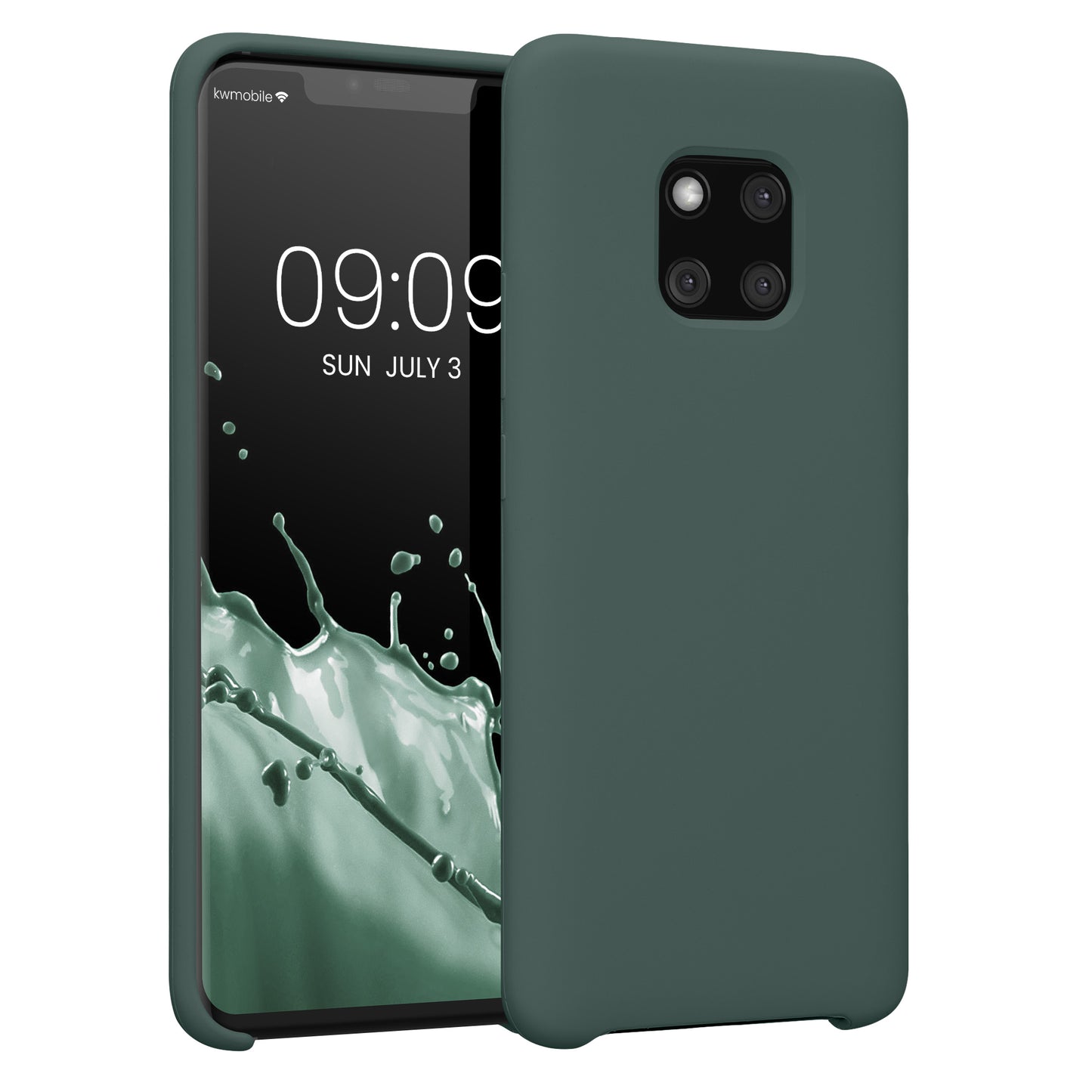 kwmobile Phone Case for Huawei Mate 20 Pro Case - Silicone - Wireless Charging - Protective Cover