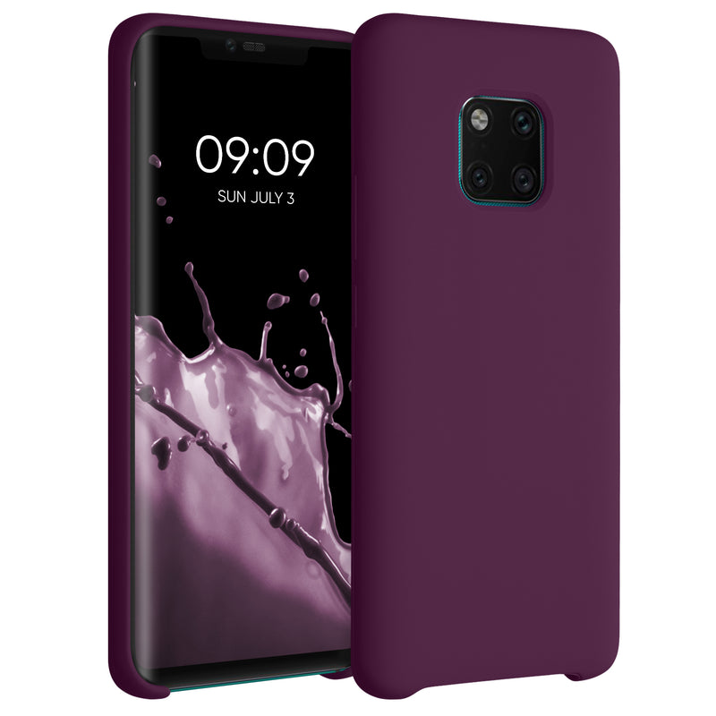 kwmobile Phone Case for Huawei Mate 20 Pro Case - Silicone - Wireless Charging - Protective Cover