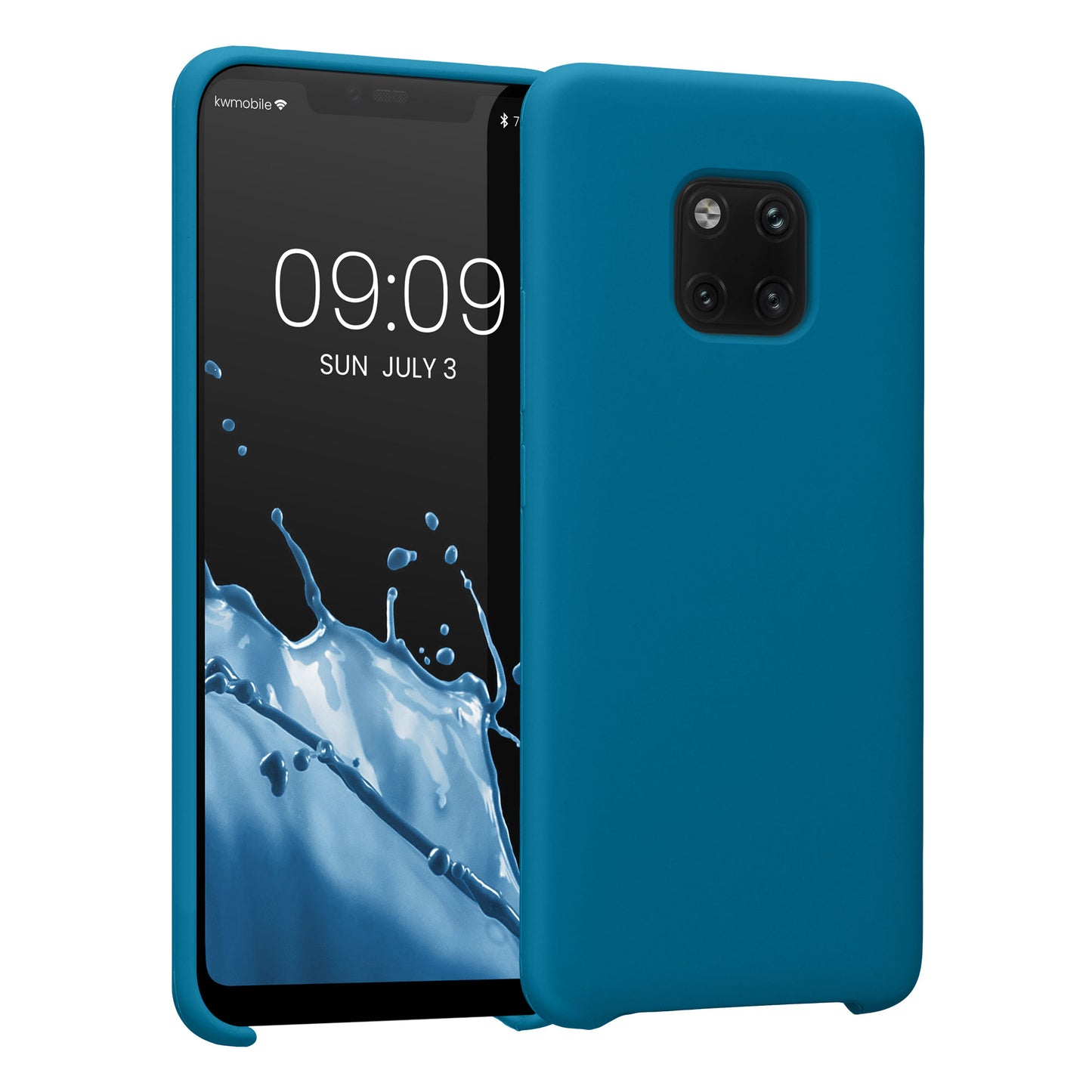 kwmobile Phone Case for Huawei Mate 20 Pro Case - Silicone - Wireless Charging - Protective Cover