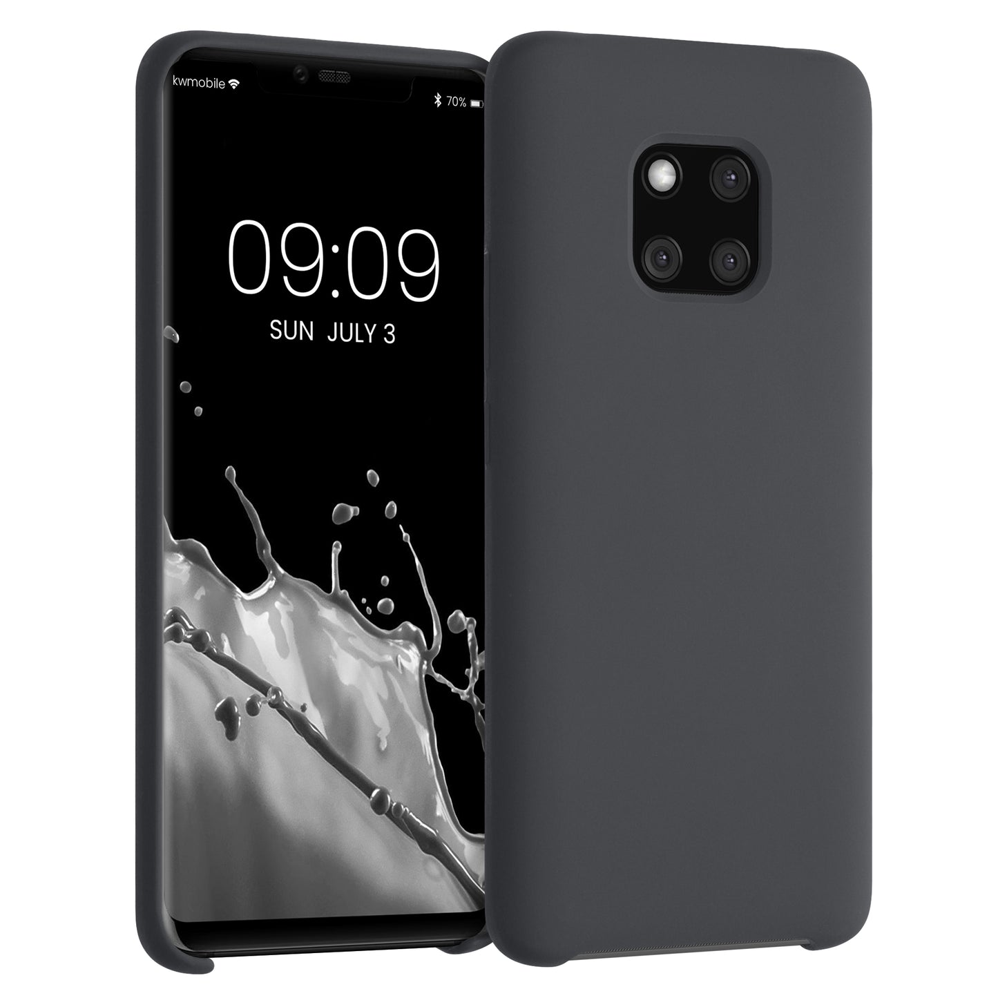 kwmobile Phone Case for Huawei Mate 20 Pro Case - Silicone - Wireless Charging - Protective Cover