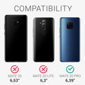 kwmobile Phone Case for Huawei Mate 20 Pro Case - Silicone - Wireless Charging - Protective Cover