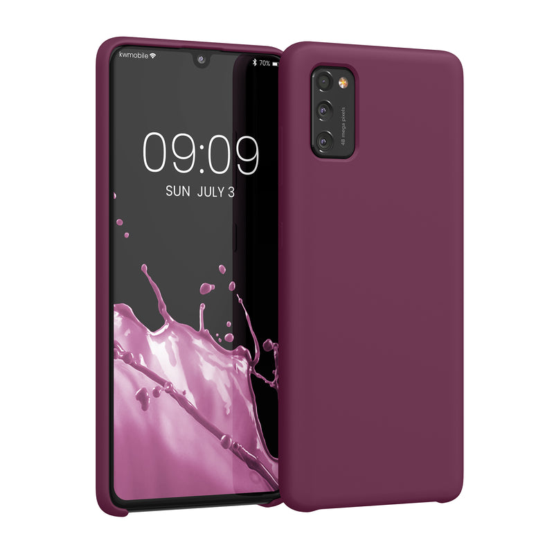 kwmobile Phone Case for Samsung Galaxy A41 - Silicone Case - Wireless Charging - Protective Cover