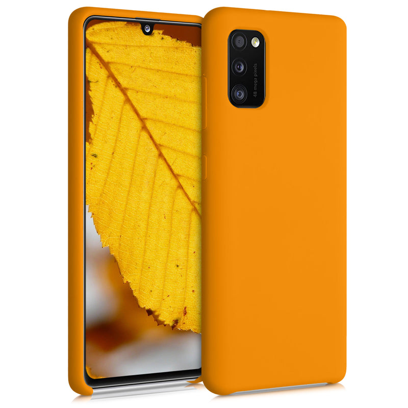 kwmobile Phone Case for Samsung Galaxy A41 - Silicone Case - Wireless Charging - Protective Cover