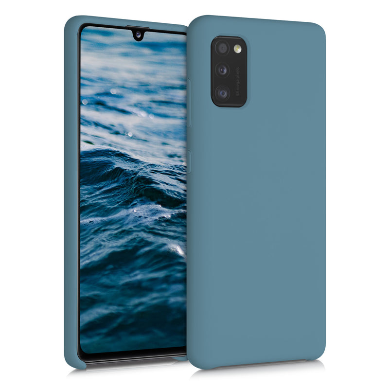 kwmobile Phone Case for Samsung Galaxy A41 - Silicone Case - Wireless Charging - Protective Cover