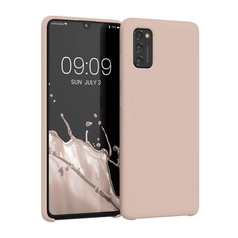 kwmobile Phone Case for Samsung Galaxy A41 - Silicone Case - Wireless Charging - Protective Cover