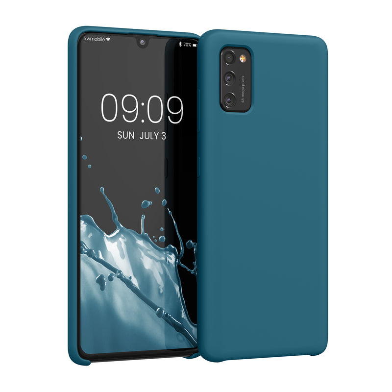 kwmobile Phone Case for Samsung Galaxy A41 - Silicone Case - Wireless Charging - Protective Cover