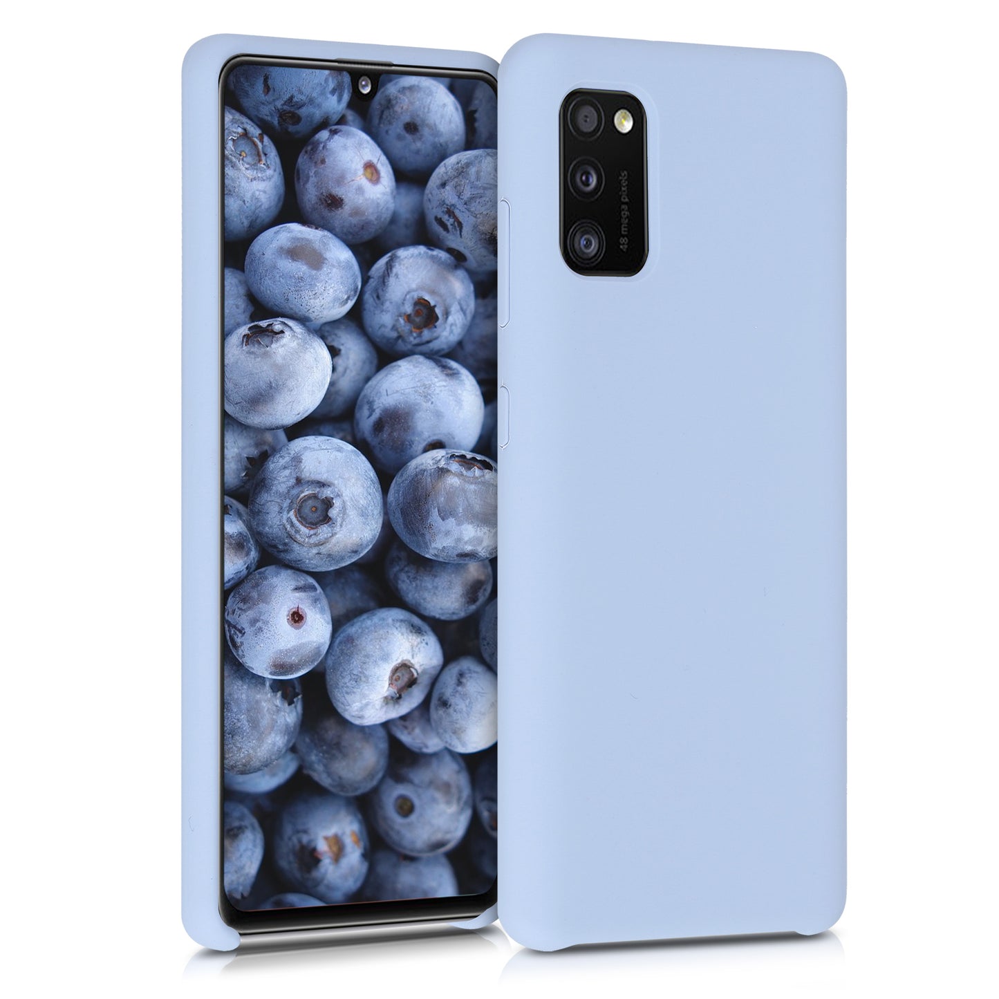 kwmobile Phone Case for Samsung Galaxy A41 - Silicone Case - Wireless Charging - Protective Cover