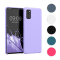 kwmobile Hülle kompatibel mit Samsung Galaxy A41 Hülle - Silikon Handy Case - Handyhülle weiche Oberfläche - kabelloses Laden - Neon Pink Neon Pink  