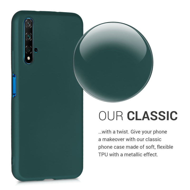 kwmobile Phone Case for Huawei Nova 5T - Silicone Case Protective Cover